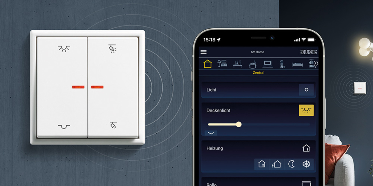 KNX RF Taster bei Palm Elektroservice in Altenburg